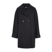 Sort Natura Cashmere Black Lorenza Coat Yttertøy