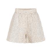 Korte blomstrete shorts