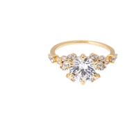 Elegant Floral Gullring