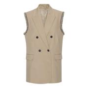 Myk Twill Overdeler - Incense Bomullsvest