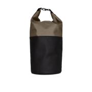 Funksjonell Bucket Sling Bag med Rolltop Åpning