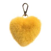 Mink Heart Yellow