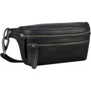 Toronto Skinn Svart Fanny Pack