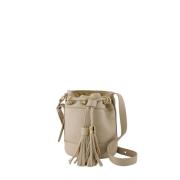 Allsidig Beige Crossbody-veske