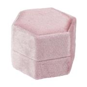 Velvet Ring Box Pale Rose