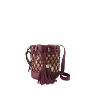 Vicki Skulderveske - Elegant Calfskin Bucket Bag