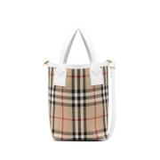 Vintage-Check Tote Bag