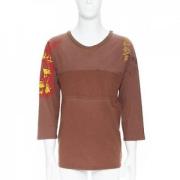 Pre-owned Brun bomull Maison Margiela Topp