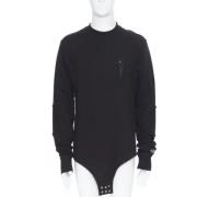 Pre-owned Svart bomull Rick Owens genser