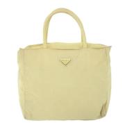 Pre-owned Beige Stoff Prada Tessuto