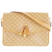 Pre-owned Beige lerret Celine skulderveske