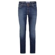 Slim Fit Denim Bard Jeans