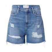 Klassiske Denim Mom Shorts