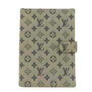 Pre-owned Beige lerret Louis Vuitton dagbok