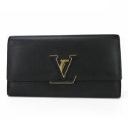 Pre-owned Svart skinn Louis Vuitton lommebok