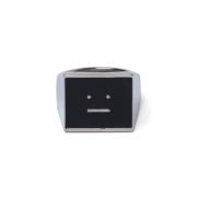 Black Acne Studios Face Logo Mood Ring Smykker