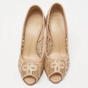 Pre-owned Beige skinn Giuseppe Zanotti haeler