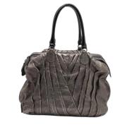 Pre-owned Gra skinn Valentino Tote