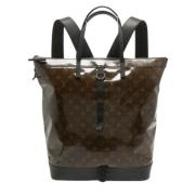 Pre-owned Brunt stoff Louis Vuitton Tote