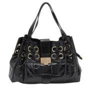 Pre-owned Svart skinn Jimmy Choo Tote