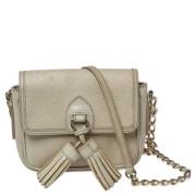 Pre-owned Beige Laer Burberry Crossbody Bag