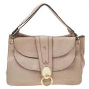 Pre-owned Beige skinn Chloe veske