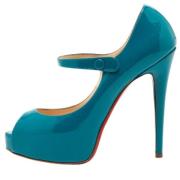 Pre-owned Bla skinn Christian Louboutin haeler