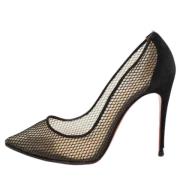 Pre-owned Svart Mesh Christian Louboutin haeler