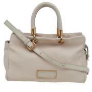 Pre-owned Hvitt skinn Marc Jacobs Tote