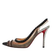 Pre-owned Gra skinn Christian Louboutin haeler