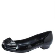 Pre-owned Svart skinn Yves Saint Laurent Flats