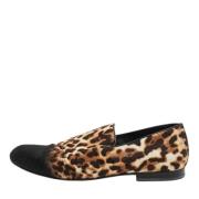 Pre-owned Brunt stoff Jimmy Choo Flats