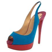 Pre-owned Blatt stoff Christian Louboutin haeler