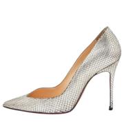 Pre-owned Metallisk stoff Christian Louboutin haeler