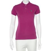 Pre-owned Rosa bomull Ralph Lauren Polo