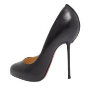 Pre-owned Svart skinn Christian Louboutin haeler