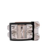 Pre-owned Svart Hermes armband i skinn