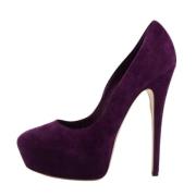 Pre-owned Lilla semsket Casadei haeler