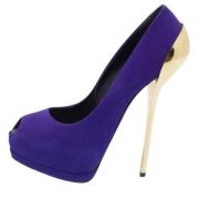 Pre-owned Lilla semsket skinn Giuseppe Zanotti haeler