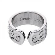 Pre-owned Sølv hvit gull Cartier Ring
