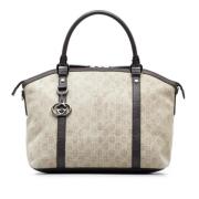 Pre-owned Beige skinn Gucci veske