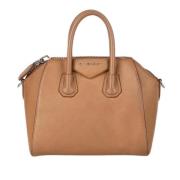 Pre-owned Brunt skinn Givenchy Antigona