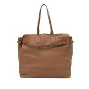 Pre-owned Brunt skinn Burberry Tote