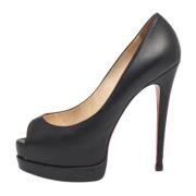 Pre-owned Svart skinn Christian Louboutin haeler