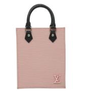 Pre-owned Rosa skinn Louis Vuitton Sac Plat