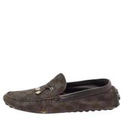 Pre-owned Svart stoff Louis Vuitton Flats