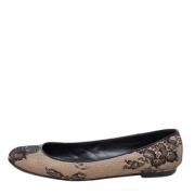 Pre-owned Beige skinn Giuseppe Zanotti Flats