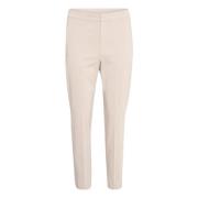 Beige Flat Pant