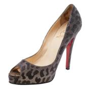 Pre-owned Metallisk stoff Christian Louboutin haeler