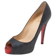 Pre-owned Svart stoff Christian Louboutin haeler